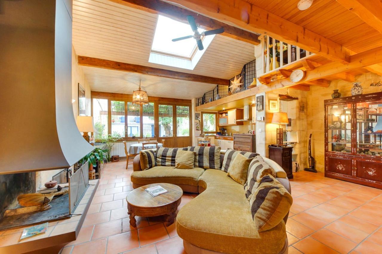 Superbe Maison En Pierre Bordelaise Bordeaux Ngoại thất bức ảnh