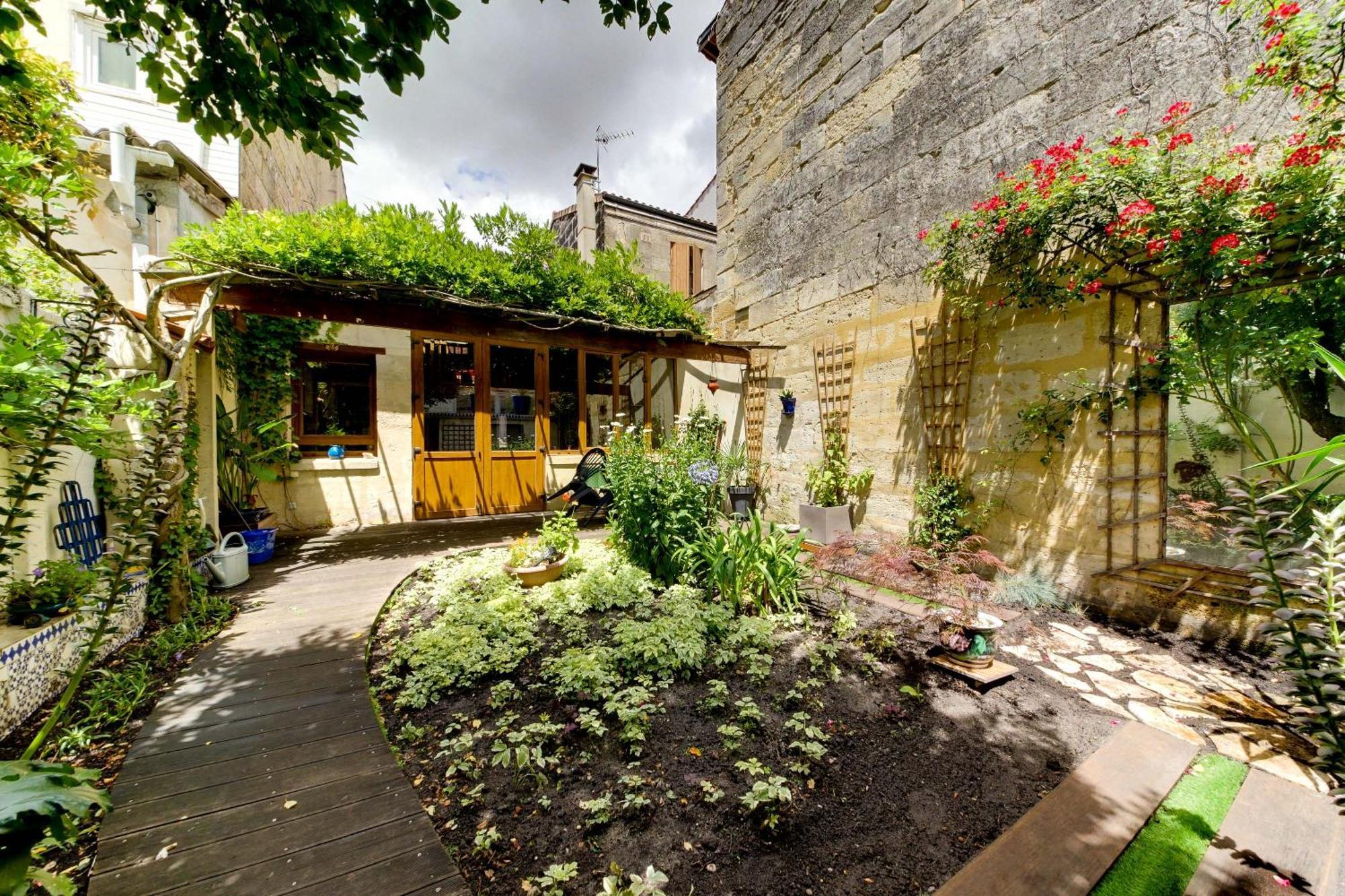 Superbe Maison En Pierre Bordelaise Bordeaux Ngoại thất bức ảnh